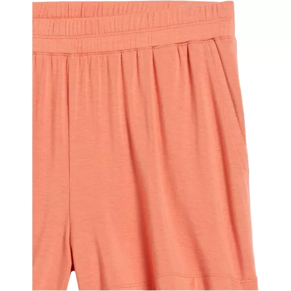 Amazon Essentials Womens ClassicFit Knit PullOn ShortClay