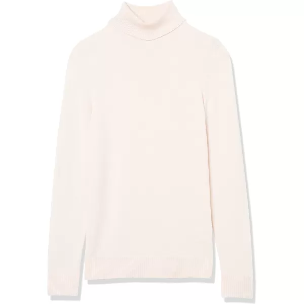 Amazon Essentials Womens ClassicFit Lightweight LongSleeve Turtleneck Sweater Available in Plus SizePale Pink