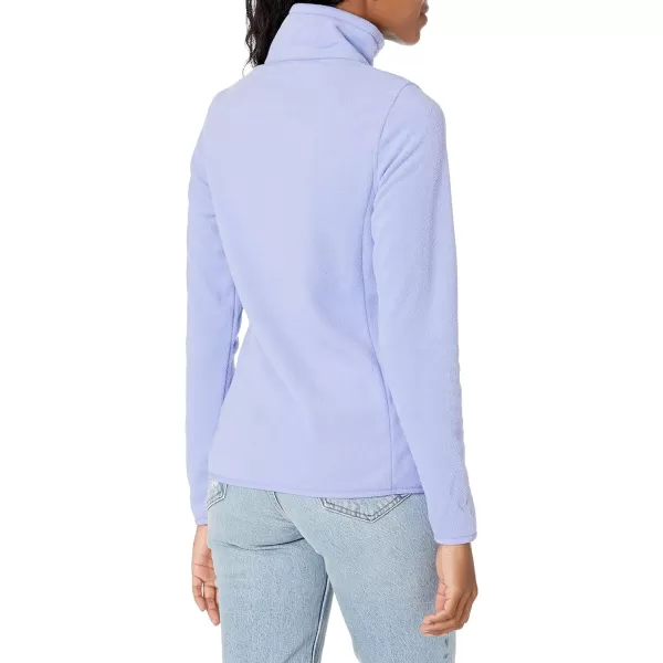 Amazon Essentials Womens ClassicFit LongSleeve QuarterZip Polar Fleece Pullover Jacket Available in Plus SizePolyester Blue