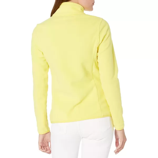 Amazon Essentials Womens ClassicFit LongSleeve QuarterZip Polar Fleece Pullover Jacket Available in Plus SizePolyester Bright Yellow