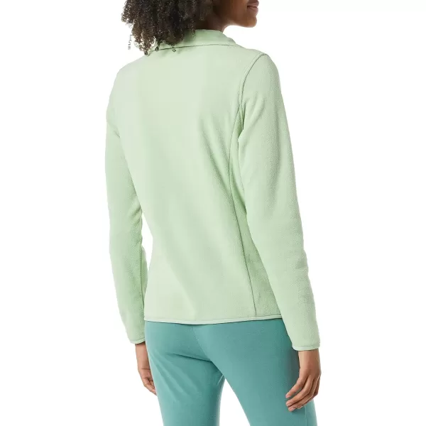 Amazon Essentials Womens ClassicFit LongSleeve QuarterZip Polar Fleece Pullover Jacket Available in Plus SizePolyester Sage Green