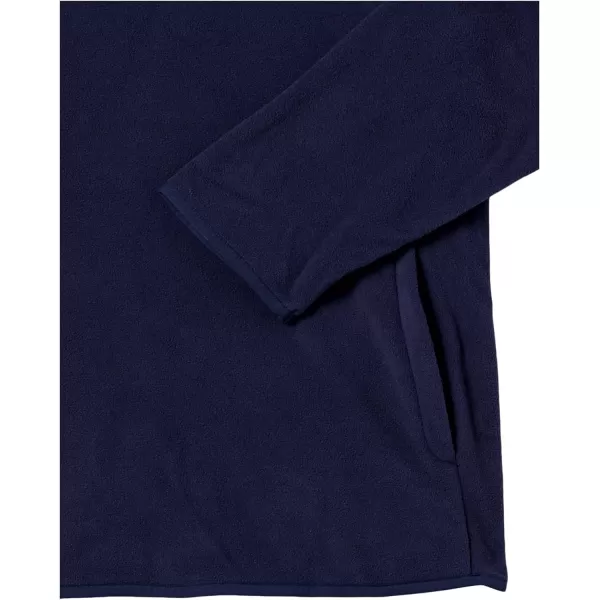 Amazon Essentials Womens ClassicFit LongSleeve QuarterZip Polar Fleece Pullover Jacket Available in Plus SizeRecycled Polyester Navy