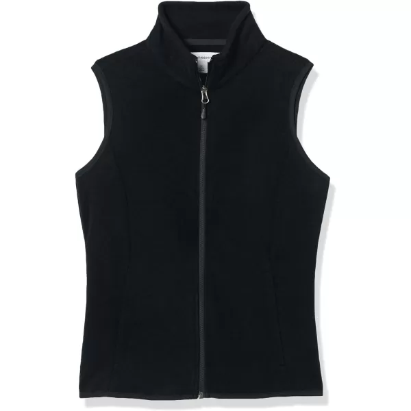 Amazon Essentials Womens ClassicFit Sleeveless Polar Soft Fleece Vest Available in Plus SizePolyester Black