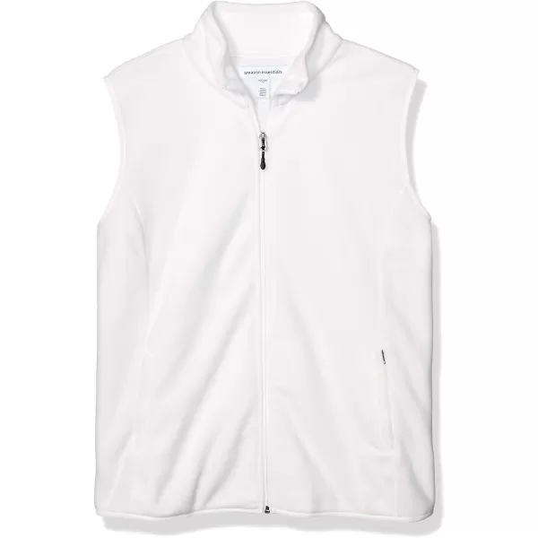 Amazon Essentials Womens ClassicFit Sleeveless Polar Soft Fleece Vest Available in Plus SizePolyester Ivory