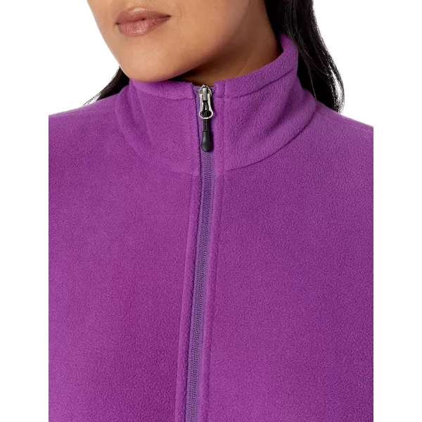 Amazon Essentials Womens ClassicFit Sleeveless Polar Soft Fleece Vest Available in Plus SizePolyester Purple