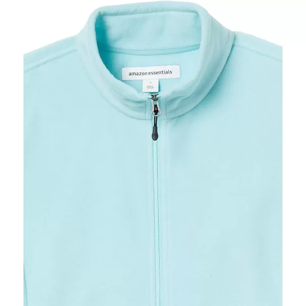 Amazon Essentials Womens ClassicFit Sleeveless Polar Soft Fleece Vest Available in Plus SizeRecycled Polyester Aqua Blue