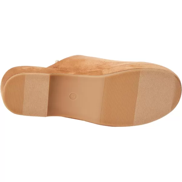 Amazon Essentials Womens ClogTan Suede