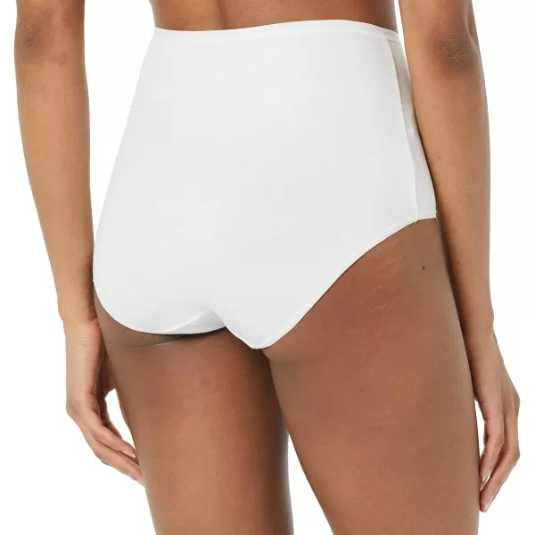 Amazon Essentials Womens Cotton High Waisted Underwear Available in Plus Size Pack of 6Neutral