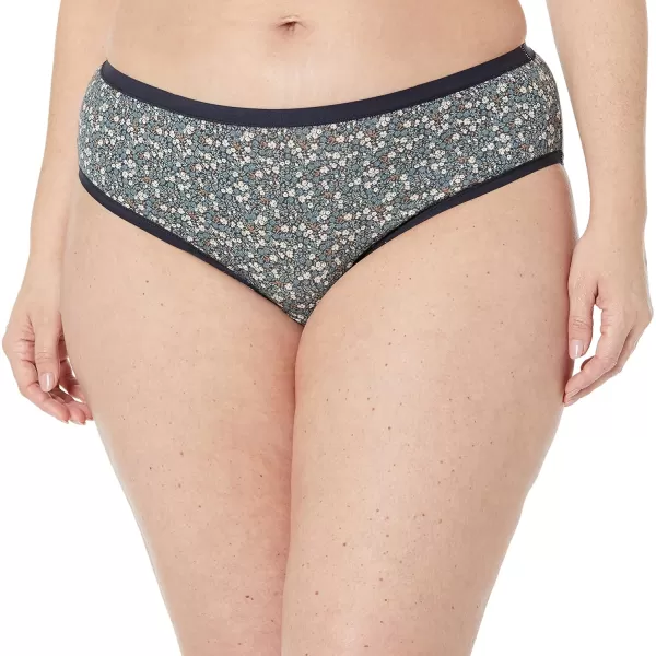 Amazon Essentials Womens Cotton Hipster Underwear Available in Plus Size Pack of 6Ditsy Floral