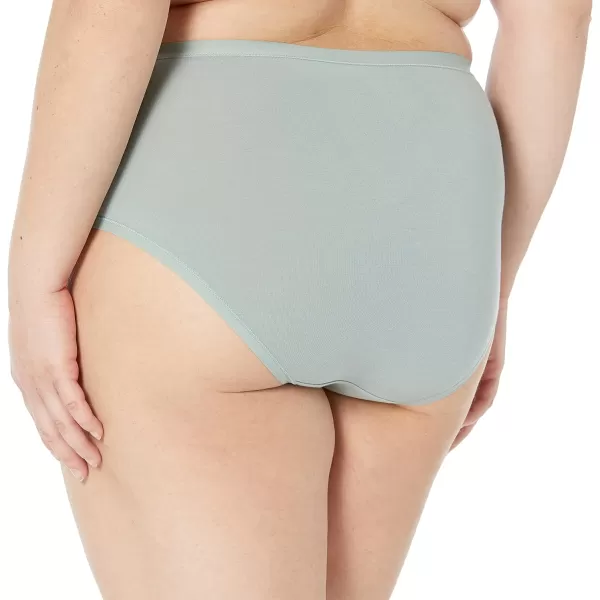 Amazon Essentials Womens Cotton Midi Brief Underwear Available in Plus Size Pack of 6Animal