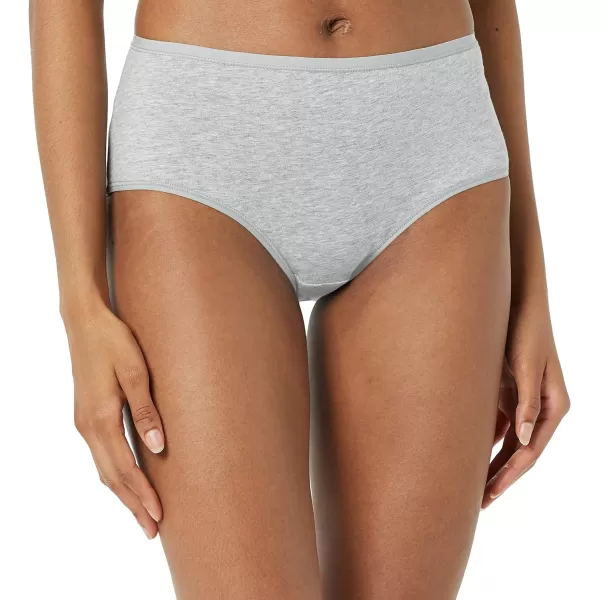 Amazon Essentials Womens Cotton Midi Brief Underwear Available in Plus Size Pack of 6Animal