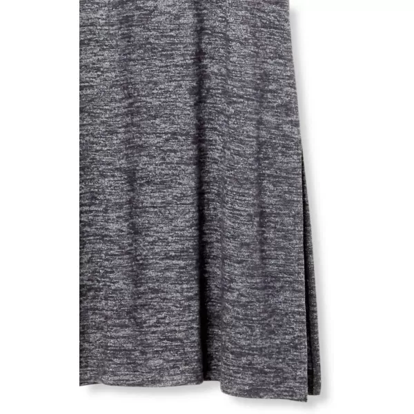 Amazon Essentials Womens Cozy Knit Sleeveless Bateau Neck Midi Dress Previously Daily RitualBlack Marl