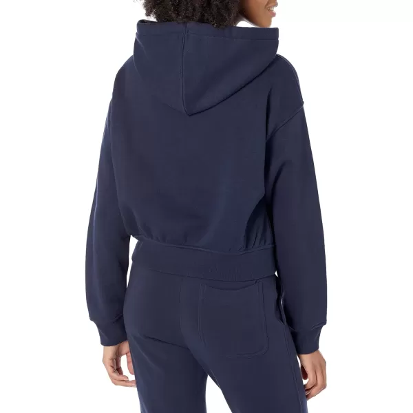 Amazon Essentials Womens Crop Hoodie Sweatshirt Available in Plus SizeNavy