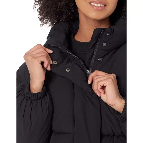 Amazon Essentials Womens Crop Puffer Jacket Available in Plus SizeBlack