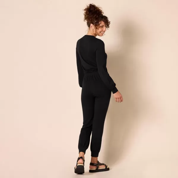 Amazon Essentials Womens Fashion Studio Terry JumpsuitBlack