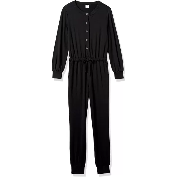 Amazon Essentials Womens Fashion Studio Terry JumpsuitBlack