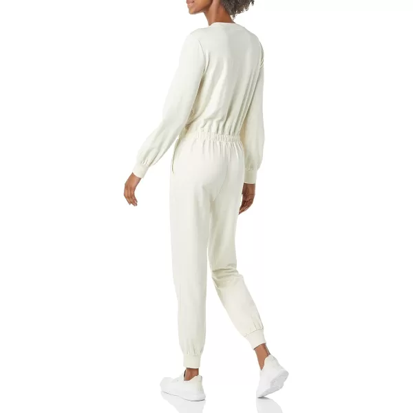 Amazon Essentials Womens Fashion Studio Terry JumpsuitOatmeal Heather