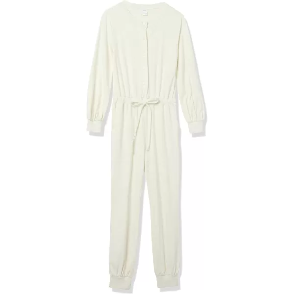 Amazon Essentials Womens Fashion Studio Terry JumpsuitOatmeal Heather