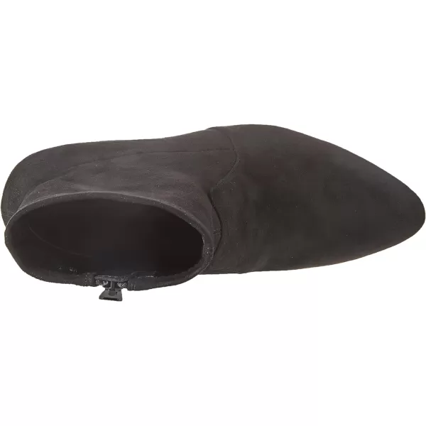 Amazon Essentials Womens Fitted Stretch Heel BootBlack Microsuede