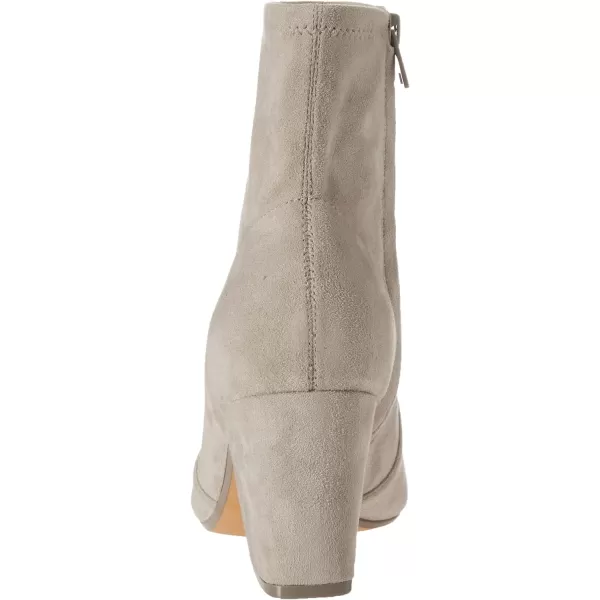 Amazon Essentials Womens Fitted Stretch Heel BootDove Grey Microsuede