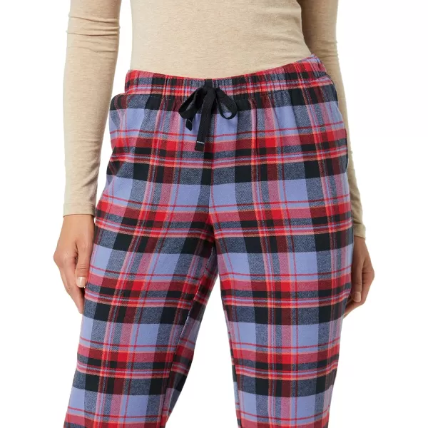 Amazon Essentials Womens Flannel Sleep Pant Available in Plus SizeBlue Mixed Tartan