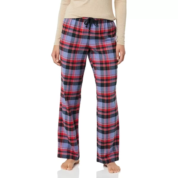 Amazon Essentials Womens Flannel Sleep Pant Available in Plus SizeBlue Mixed Tartan