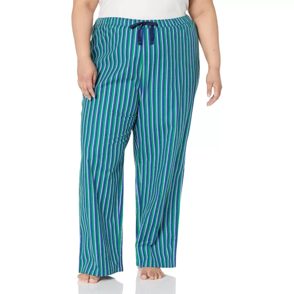 Amazon Essentials Womens Flannel Sleep Pant Available in Plus SizeBlue Stripe