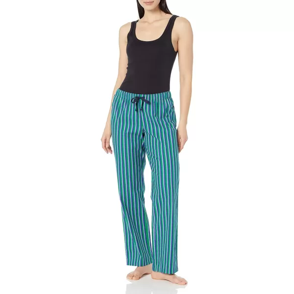 Amazon Essentials Womens Flannel Sleep Pant Available in Plus SizeBlue Stripe