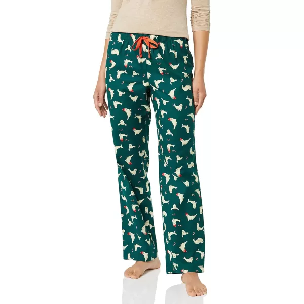 Amazon Essentials Womens Flannel Sleep Pant Available in Plus SizeGreen Seal