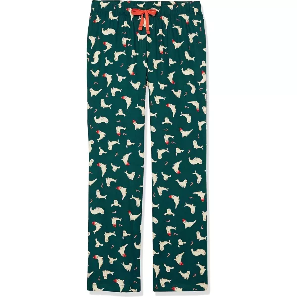 Amazon Essentials Womens Flannel Sleep Pant Available in Plus SizeGreen Seal