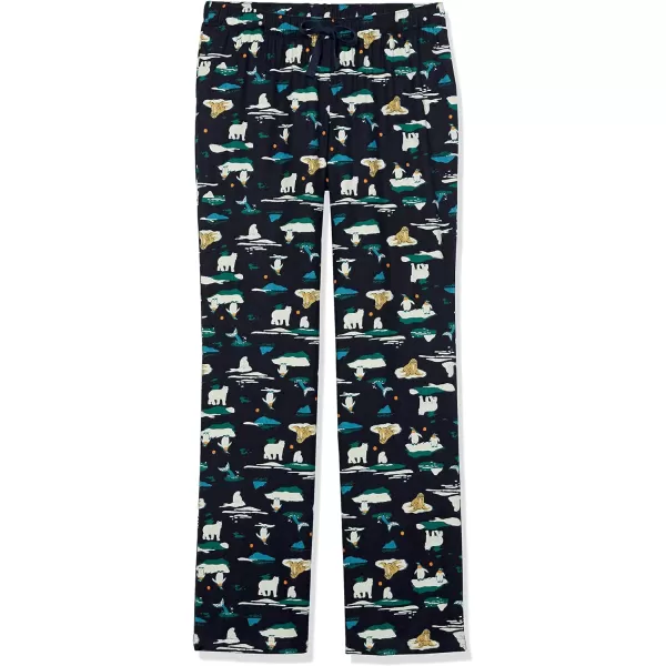 Amazon Essentials Womens Flannel Sleep Pant Available in Plus SizeNavy Arctic Creatures