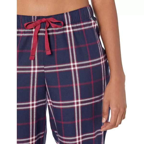 Amazon Essentials Womens Flannel Sleep Pant Available in Plus SizeNavyPinkPlaid