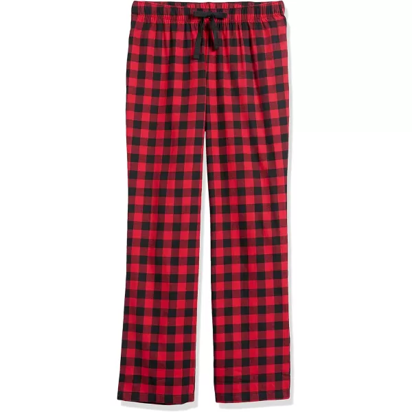 Amazon Essentials Womens Flannel Sleep Pant Available in Plus SizeRed Buffalo Check