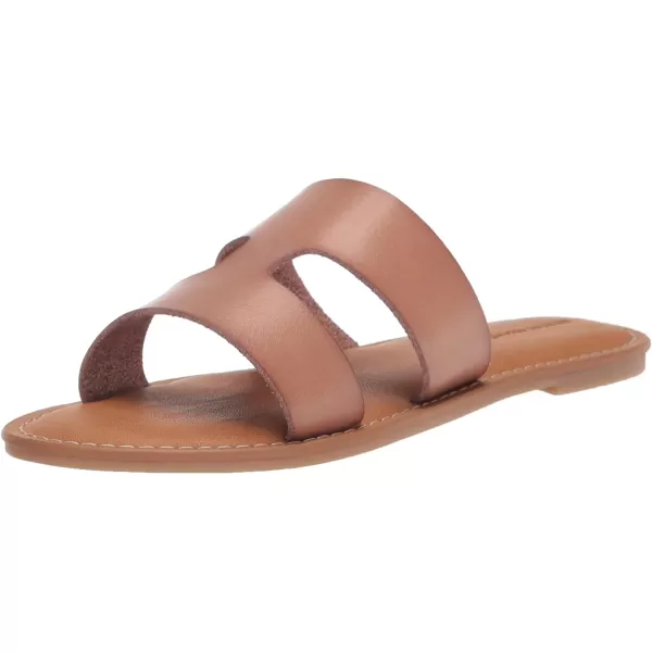 Amazon Essentials Womens Flat Banded SandalCamel