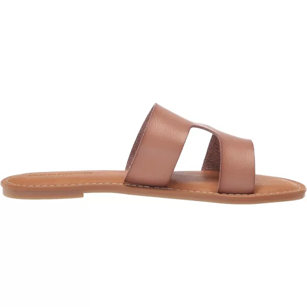 Amazon Essentials Womens Flat Banded SandalCamel