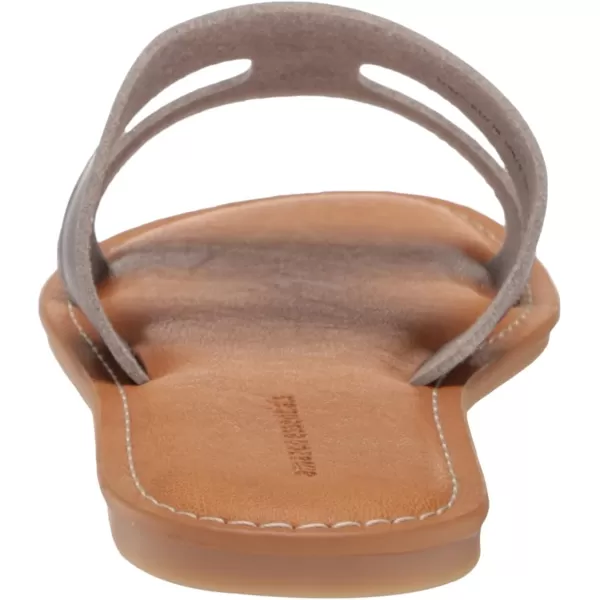 Amazon Essentials Womens Flat Banded SandalChocolate