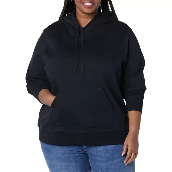 Amazon Essentials Womens Fleece Pullover HoodieBlack