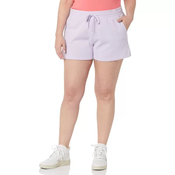 Amazon Essentials Womens Fleece ShortLilac