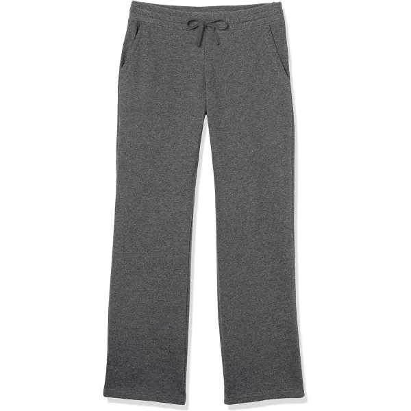 Amazon Essentials Womens Fleece Straight Leg Sweatpant Available in Plus SizeCharcoal Heather