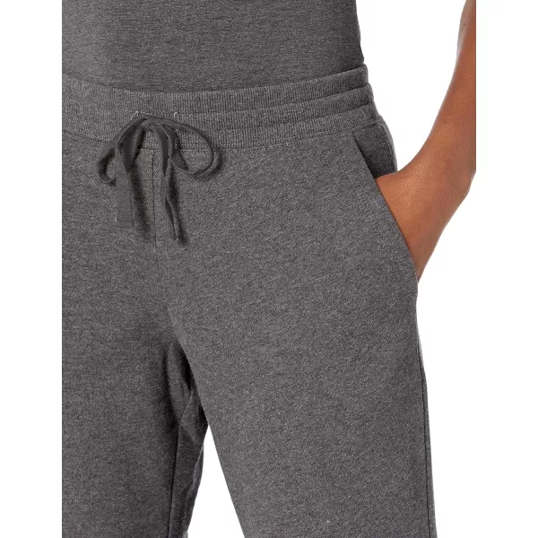 Amazon Essentials Womens Fleece Straight Leg Sweatpant Available in Plus SizeCharcoal Heather