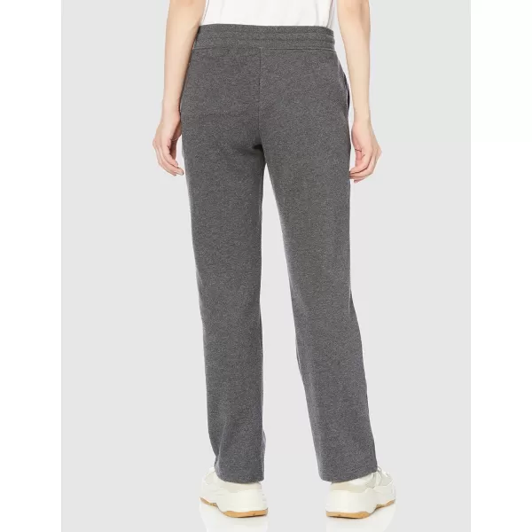 Amazon Essentials Womens Fleece Straight Leg Sweatpant Available in Plus SizeCharcoal Heather