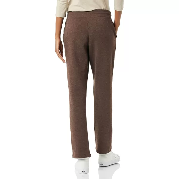 Amazon Essentials Womens Fleece Straight Leg Sweatpant Available in Plus SizeChocolate