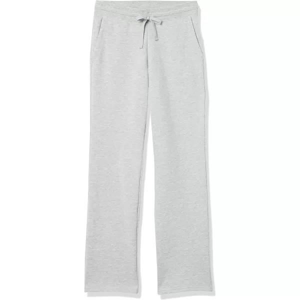 Amazon Essentials Womens Fleece Straight Leg Sweatpant Available in Plus SizeGrey Heather