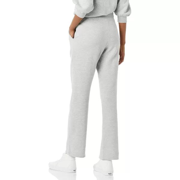 Amazon Essentials Womens Fleece Straight Leg Sweatpant Available in Plus SizeGrey Heather