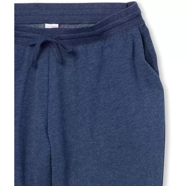 Amazon Essentials Womens Fleece Straight Leg Sweatpant Available in Plus SizeNavy Heather