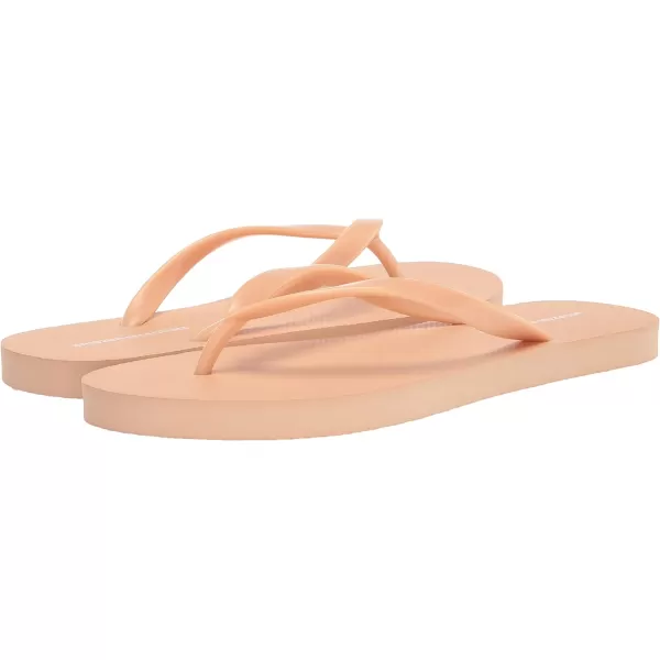 Amazon Essentials Womens Flip Flops Pack of 3Beige