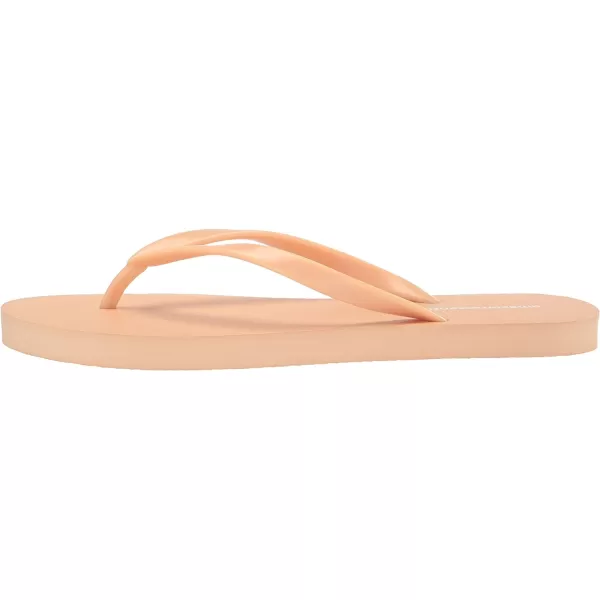 Amazon Essentials Womens Flip Flops Pack of 3Beige