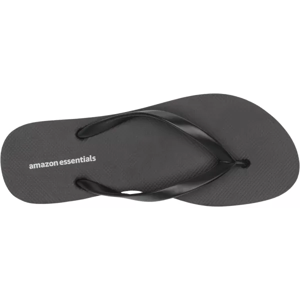 Amazon Essentials Womens Flip Flops Pack of 3Black