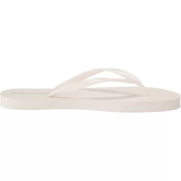 Amazon Essentials Womens Flip Flops Pack of 3Bright White