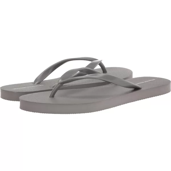 Amazon Essentials Womens Flip Flops Pack of 3Grey